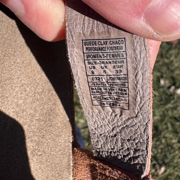 Chaco Wayfarer in Suede Clay - Picture 6 of 7